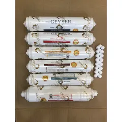 Bộ 6 Lõi Khoáng Geyser 4,5,6,7,8,9 - Hàng Chính Hãng Cung Cấp Khoáng Chất Cho Nước, Thích Hợp Dùng Cho Máy Lọc TK, GK, ECO