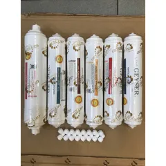 Bộ 6 Lõi Khoáng Geyser 4,5,6,7,8,9 - Hàng Chính Hãng Cung Cấp Khoáng Chất Cho Nước, Thích Hợp Dùng Cho Máy Lọc TK, GK, ECO