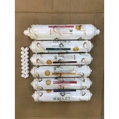 Bộ 6 Lõi Khoáng Geyser 4,5,6,7,8,9 - Hàng Chính Hãng Cung Cấp Khoáng Chất Cho Nước, Thích Hợp Dùng Cho Máy Lọc TK, GK, ECO