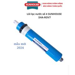 Lõi Lọc Nước Số 4 SUNHOUSE Chính Hãng - Màng RO Thẩm Thấu Ngược, Loại Bỏ Vi Khuẩn, Tinh Khiết Hóa Nước, Công Suất 90.000 Lít