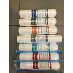 Bộ 7 Lõi Lọc Nước Korihome Chính Hãng - Lõi Sediment, Pre Carbon, RO, Post Carbon, Hydrogen Alkaline, Nano Silver - 100% Chất Lượng Cao