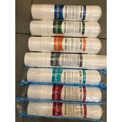 Bộ 7 Lõi Lọc Nước Korihome Chính Hãng - Lõi Sediment, Pre Carbon, RO, Post Carbon, Hydrogen Alkaline, Nano Silver - 100% Chất Lượng Cao