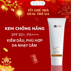 Kem Chống Nắng Kiềm Dầu Vxebra 50g - Nâng Tone Nhẹ, Dưỡng Ẩm, Chống Nước Cho Da Mặt, Phù Hợp Da Dầu, Chống Tia UV