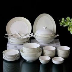 Bộ Bát Đĩa Sứ Xương Imperial London Aris 50 Món - Bát Đĩa Cao Cấp Châu Âu Phù Hợp Với Mọi Dịch Vụ Tiệc Tùng