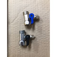 Khóa Cấp Nước Đúc Liền Siêu Bền Ren 21-6 mm và 21-10 mm cho Máy Lọc Nước RO/Nano - Bộ Chia Nước Đầu Nguồn Ổn Định