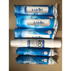 Bộ 6 Lõi Lọc Karofi Chính Hãng - Dùng Thay Cho Cây Nóng Lạnh HCV200RO - Lọc Nước Sạch, Bảo Vệ Sức Khỏe Gia Đình