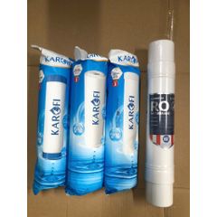 Bộ Lõi Lọc Nước KAROFI Smax Duo - Thay Thế Máy Nóng Lạnh KAD-D66, Chính Hãng, Công Nghệ Tiêu Diệt Vi Khuẩn, Tối Ưu Hóa Nước Uống