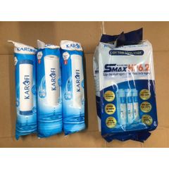 Bộ Lõi Lọc Nước KAROFI Smax Duo - Thay Thế Máy Nóng Lạnh KAD-D66, Chính Hãng, Công Nghệ Tiêu Diệt Vi Khuẩn, Tối Ưu Hóa Nước Uống