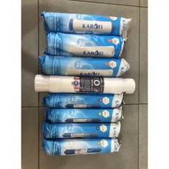 Bộ 8 Lõi Lọc Nước KAROFI Chính Hãng - Thay Thế Cho Máy Lọc KT-KS80, Loại Bỏ Tạp Chất, Cung Cấp Nước Sạch An Toàn