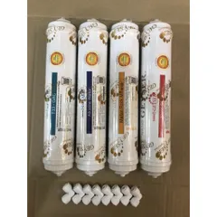 Bộ 4 Lõi Lọc Geyser 5678 Chính Hãng - Thay Thế Máy Lọc Nước Nano, RO Đảm Bảo Sức Khỏe Gia Đình, Chống Tái Nhiễm Khuẩn