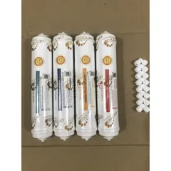 Bộ 4 Lõi Lọc Geyser 5678 Chính Hãng - Thay Thế Máy Lọc Nước Nano, RO Đảm Bảo Sức Khỏe Gia Đình, Chống Tái Nhiễm Khuẩn