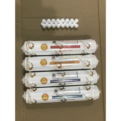 Bộ 4 Lõi Lọc Geyser 5678 Chính Hãng - Thay Thế Máy Lọc Nước Nano, RO Đảm Bảo Sức Khỏe Gia Đình, Chống Tái Nhiễm Khuẩn