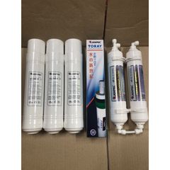Bộ 6 Lõi Lọc Nước JENPEC Chính Hãng - Thay Thế cho Máy Lọc Nước Model A5000 - Lõi Sediment, Carbon, RO, Tinh Khiết