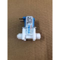 Van điện từ KAROFI - Hàng chính hãng, 24V cho máy lọc nước RO, tự động đóng mở, tiết kiệm điện năng, tương thích với nhiều thương hiệu