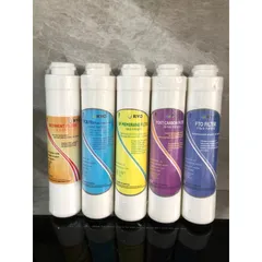 Bộ 5 Lõi Lọc Nước RYO Chính Hãng - Thay Thế Cho Máy Lọc RP-902 - Lõi Sediment, Pre Cacbon, U/F, Post Cacbon, FTO