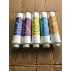 Bộ 5 Lõi Lọc Nước RYO Chính Hãng - Thay Thế Cho Máy Lọc RP-902 - Lõi Sediment, Pre Cacbon, U/F, Post Cacbon, FTO