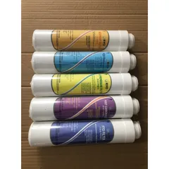 Bộ 5 Lõi Lọc Nước RYO Chính Hãng - Thay Thế Cho Máy Lọc RP-902 - Lõi Sediment, Pre Cacbon, U/F, Post Cacbon, FTO
