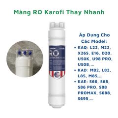 Màng RO KAROFI 100GPD Nhập Khẩu Mỹ - Thay Thế Nhanh Cho Máy Lọc Nước Model KAE-S965, KAD-L85, KAE-S88 Pro Max