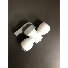 Van Khoá Ngang - Van Xả Nước Hai Đầu Nối Nhanh Dây Phi 6mm/10mm cho Máy Lọc Nước, Chống Rò Rỉ, Kiểm Soát Nguồn Nước