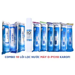 Bộ 10 Lõi Lọc Nước KAROFI Chất Lượng Cao - Thay Thế Máy Lọc Nước Optimus O-P1310 - Bảo Vệ Sức Khỏe Gia Đình