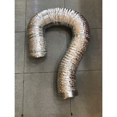 Ống bạc mềm 2 Mét phi 150mm - Ống thông gió hút mùi, hút khói cho bếp, phòng tắm, máy hút mùi hiệu quả, dễ lắp đặt
