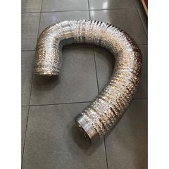 Ống bạc mềm 2 Mét phi 150mm - Ống thông gió hút mùi, hút khói cho bếp, phòng tắm, máy hút mùi hiệu quả, dễ lắp đặt