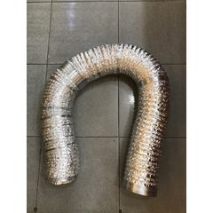 Ống bạc mềm 2 Mét phi 150mm - Ống thông gió hút mùi, hút khói cho bếp, phòng tắm, máy hút mùi hiệu quả, dễ lắp đặt