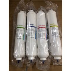Bộ 4 Lõi Lọc Nước TOSHIBA - Maifan, Alkaline, 3 Trong 1, Nano Silver - Phụ Kiện Chính Hãng Cho Máy Lọc Nước ặp cho Toshiba