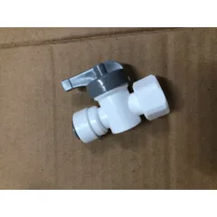 Khóa Cấp Nước 21mm - Đầu Ra Nối Nhanh 6mm và 10mm - Thiết Bị Dùng Cho Máy Lọc Nước RO và Nano