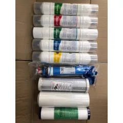 Combo 9 Lõi Lọc RO Titako - Bộ Lõi Lọc Nước Sinh Hoạt với Alkaline, Hydrogen, Nano Silver, Thay Thế Dễ Dàng cho Máy Lọc Nước