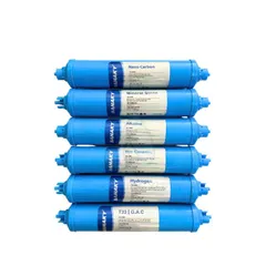 Bộ 6 Lõi Lọc Nước Chức Năng SANAKY Chính Hãng - Cung Cấp Khoáng Chất Cho Máy Lọc Nước RO
