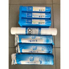 Bộ 10 Lõi Lọc Nước KAROFI Chính Hãng - Thay Thế Model KAQ-O07, Hiệu Suất Cao, Lọc Sạch Nước Uống An Toàn