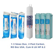 Bộ 10 Lõi Lọc Nước KAROFI Chính Hãng - Phụ Kiện Thay Thế cho Máy Lọc RO KAQ-U95 - Hiệu Suất Cao và An Toàn Cho Sức Khỏe