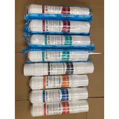 Bộ 8 Lõi Lọc Nước KORIHOME Chính Hãng - Thay Thế Model WPK-606 - Bao Gồm Lõi Sediment, Pre Carbon, RO, Post Carbon, Nano Silver, Mineral