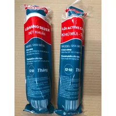 Combo 2 Lõi Lọc Nước SUNHOUSE - Nano Bạc & Than Hoạt Tính - Lọc Nước An Toàn, Tinh Khiết Cho Gia Đình