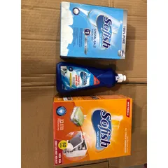 Hộp Viên Rửa Bát Sofish 50 Viên - Muối 1kg & Nước Làm Bóng 500ml - Dùng Cho Máy Rửa Bát Bosch, Hafele, Fagor, Teka