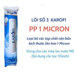 Lõi 1,2,3 KAROFI Chính Hãng - Bộ Lọc Nước Cao Cấp Dùng Cho Model OP1310, SS038, U05, U16, D52, P95 - Thay Thế An Toàn 12 Tháng