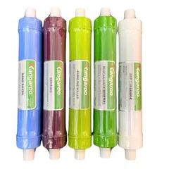 Bộ 5 Lõi Lọc Nước KANGAROO 56789 Chính Hãng - Nano Silver, Ceramic, Alkaline, Maifan, ORP - Cung Cấp Khoáng Chất Cho Nước Uống Sạch