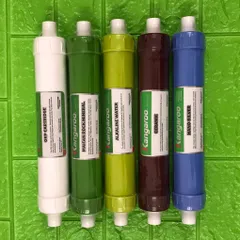 Bộ 5 Lõi Lọc Nước KANGAROO 56789 Chính Hãng - Nano Silver, Ceramic, Alkaline, Maifan, ORP - Cung Cấp Khoáng Chất Cho Nước Uống Sạch