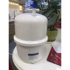 Bình Áp Nhựa 3.2G Dung Tích 7L Cho Máy Lọc Nước R.O - Tặng Kèm Van Bình Áp Siêu Bền, Chuyên Dùng Thay Thế