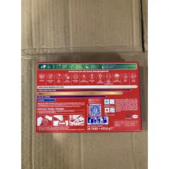 HỘP 26 VIÊN RỬA CHÉN SOMAT ALL IN 1 - Hàng chính hãng - Dùng cho máy rửa chén