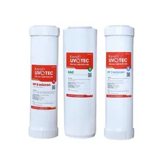 Bộ 3 Lõi Lọc Nước LIVOTEC Karofi - Thay Thế Máy Lọc RO, Hàng Chính Hãng, An Toàn và Hiệu Quả