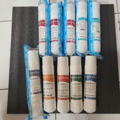 Bộ 10 Lõi Lọc Nước Korihome Chính Hãng - 3 Sediment, 2 Pre Carbon, RO, Hydro Kiềm, Nano Bạc, Cho Nguồn Nước Sạch và An Toàn