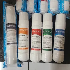 Bộ 10 Lõi Lọc Nước Korihome Chính Hãng - 3 Sediment, 2 Pre Carbon, RO, Hydro Kiềm, Nano Bạc, Cho Nguồn Nước Sạch và An Toàn