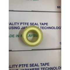 Băng Keo Non TOMBO 9082 - Chất Liệu PTFE, Chống Rò Rỉ, Dùng Quấn Ống Nước và Ống Nhựa - 10 Mét, Màu Trắng, Vỏ Xanh Dương