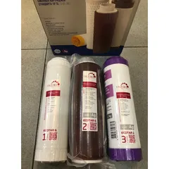 [COBBO] Bộ 3 Lõi lọc dùng thay thế cho máy lọc nước Nano Geyser Ecotar 6 - Hàng chính hãng nhập khẩu LB Nga