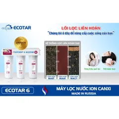[COBBO] Bộ 3 Lõi lọc dùng thay thế cho máy lọc nước Nano Geyser Ecotar 6 - Hàng chính hãng nhập khẩu LB Nga