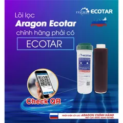 Lõi lọc nước Aragon Bio số 2 cho máy Geyser Ecotar 4 - Hàng chính hãng nhập khẩu LB Nga, hiệu quả lọc vi khuẩn và kim loại nặng.