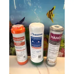 Bộ 3 Lõi Lọc GEYSER Chính Hãng - Thay Thế Cho Máy Lọc Nước Geyser Ecotar 5 - Lọc Nước Sạch An Toàn