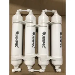 Combo 4 Lõi Lọc Khoáng 5678 JENPEC - Hàng Chính Hãng, Tạo Khoáng Chất, Khử Mùi, Cải Thiện Nước Uống, Duy Trì Sức Khỏe